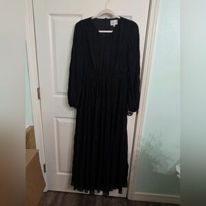 🔴SOLD🔴Dainty Jewells Elegant Black Maxi Dress